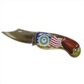 American Coin Treasures American Coin Treasures 763 Armed Forces Colorized Quarter Pocket Knife - Coast Guard 763